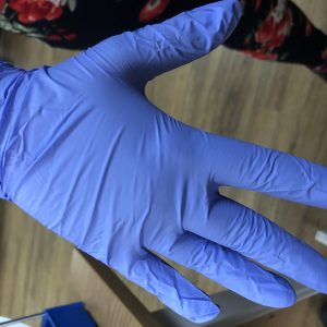 Blue Powder Free Gloves