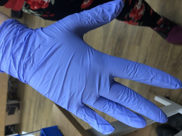 Blue Powder Free Gloves